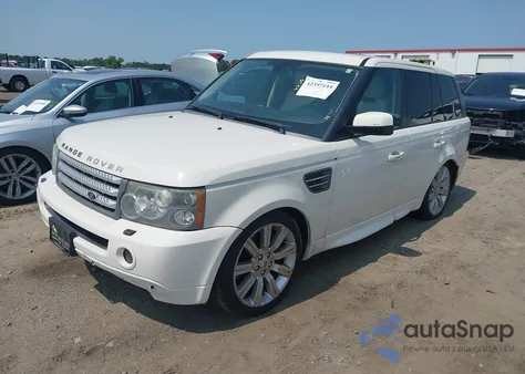 2008 Land Rover Range Rover Sport Supercharged из США, поврежденный, VIN SALSH23478A162282